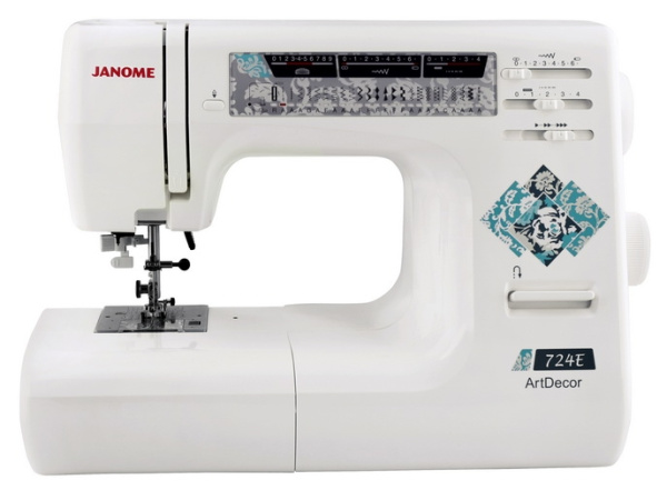 Janome ArtDecor 724E - фото и цены в Минске Janome ArtDecor 724E - фото и цены в Минске